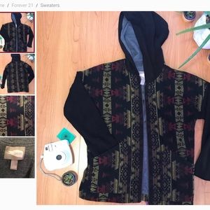 Funky pattern Hoddie Sweater